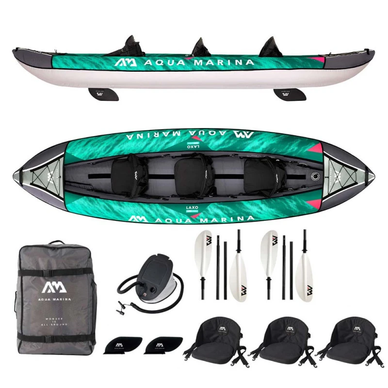KAYAK AQUA MARINA LAXO 380 3 PERSONNES 2023 1 KAYAK AQUA MARINA LAXO 380 3 PERSONNES 2023