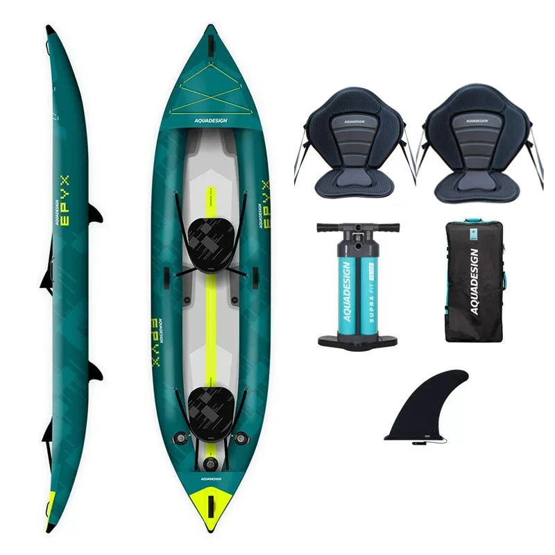 Kayak Gonflable Aqua Design Epyx 380 2 Personnes 1 Kayak Gonflable Aqua Design Epyx 380 2 Personnes