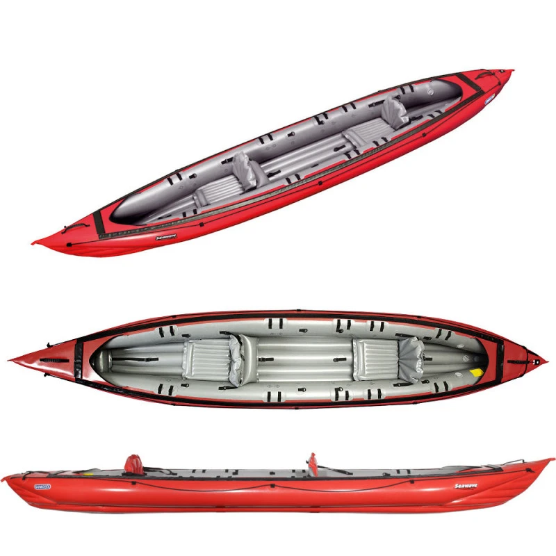 KAYAK GUMOTEX SEAWAVE ROUGE 1 KAYAK GUMOTEX SEAWAVE ROUGE