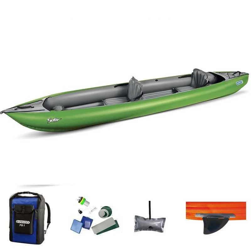 KAYAK GUMOTEX SOLAR VERT 2 PLACES 2 KAYAK GUMOTEX SOLAR VERT 2 PLACES – Image 2
