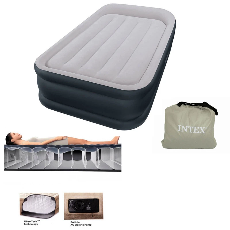 LIT INTEX REST BED FIBER TECH 1 PLACE ELECTRIQUE 64132 2 LIT INTEX REST BED FIBER TECH 1 PLACE ELECTRIQUE 64132 – Image 2