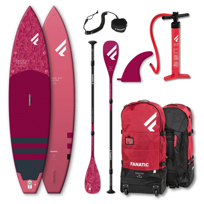 PADDLE FANATIC 2022 DIAMOND AIR TOURING 11.6x31 GONFLABLE + PAGAIE CARBON DIAMOND C35 COMPLET 1 PADDLE FANATIC 2022 DIAMOND AIR TOURING 11.6x31 GONFLABLE + PAGAIE CARBON DIAMOND C35 COMPLET