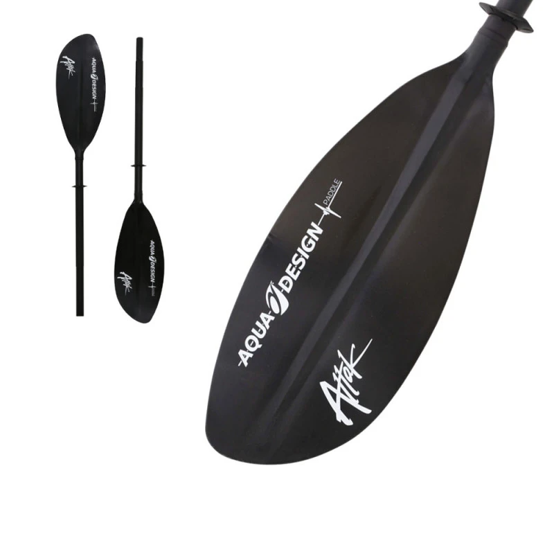 PAGAIE KAYAK AQUADESIGN ATTAK 2 PARTIES 215 Cm 2 PAGAIE KAYAK AQUADESIGN ATTAK 2 PARTIES 215 Cm – Image 2