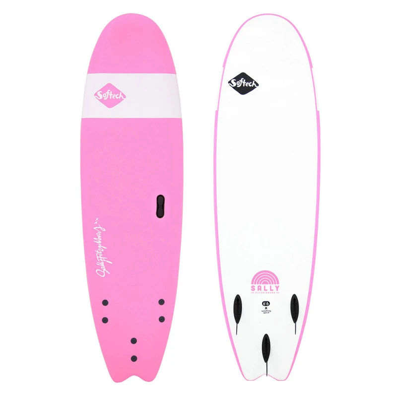 SURF MOUSSE SOFTECH HANDSHAPED SALLY FITZGIBBONS FB 7.0 PINK 1 SURF MOUSSE SOFTECH HANDSHAPED SALLY FITZGIBBONS FB 7.0 PINK
